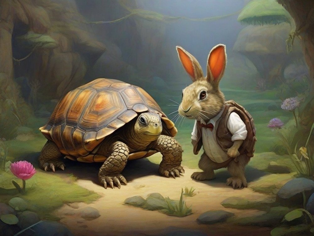 Leonardo_Diffusion_XL_a_tortoise_and_a_hare_for_kids_0.jpg